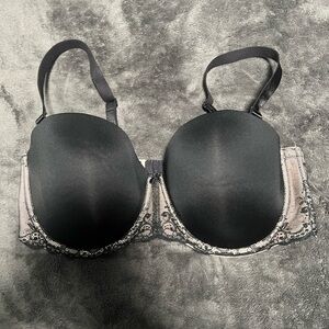 Elegant Black Lace Bra